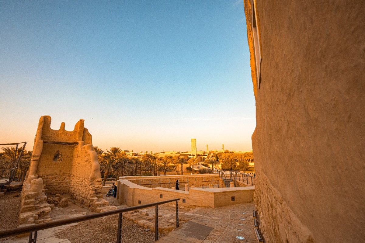 حي الطريف احد أهم أحياء الدرعية التاريخية مهد الدولة السعودية الأولى. المصدر: موقع الهيئة السعودية للسياحة 