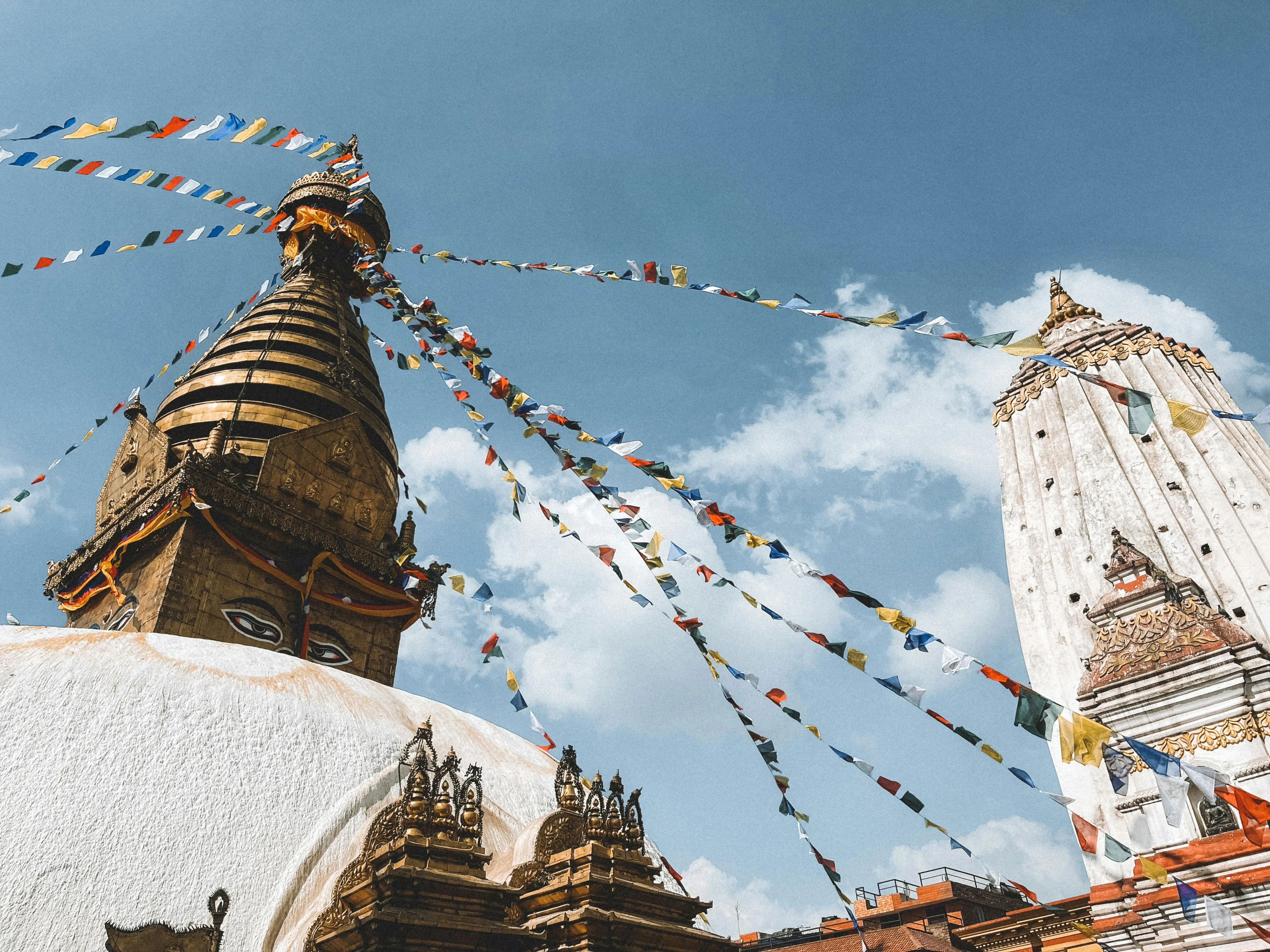  روعة ألوان معبد سوايامبهوناث في النيبال. مصدر الصورة: Unsplash