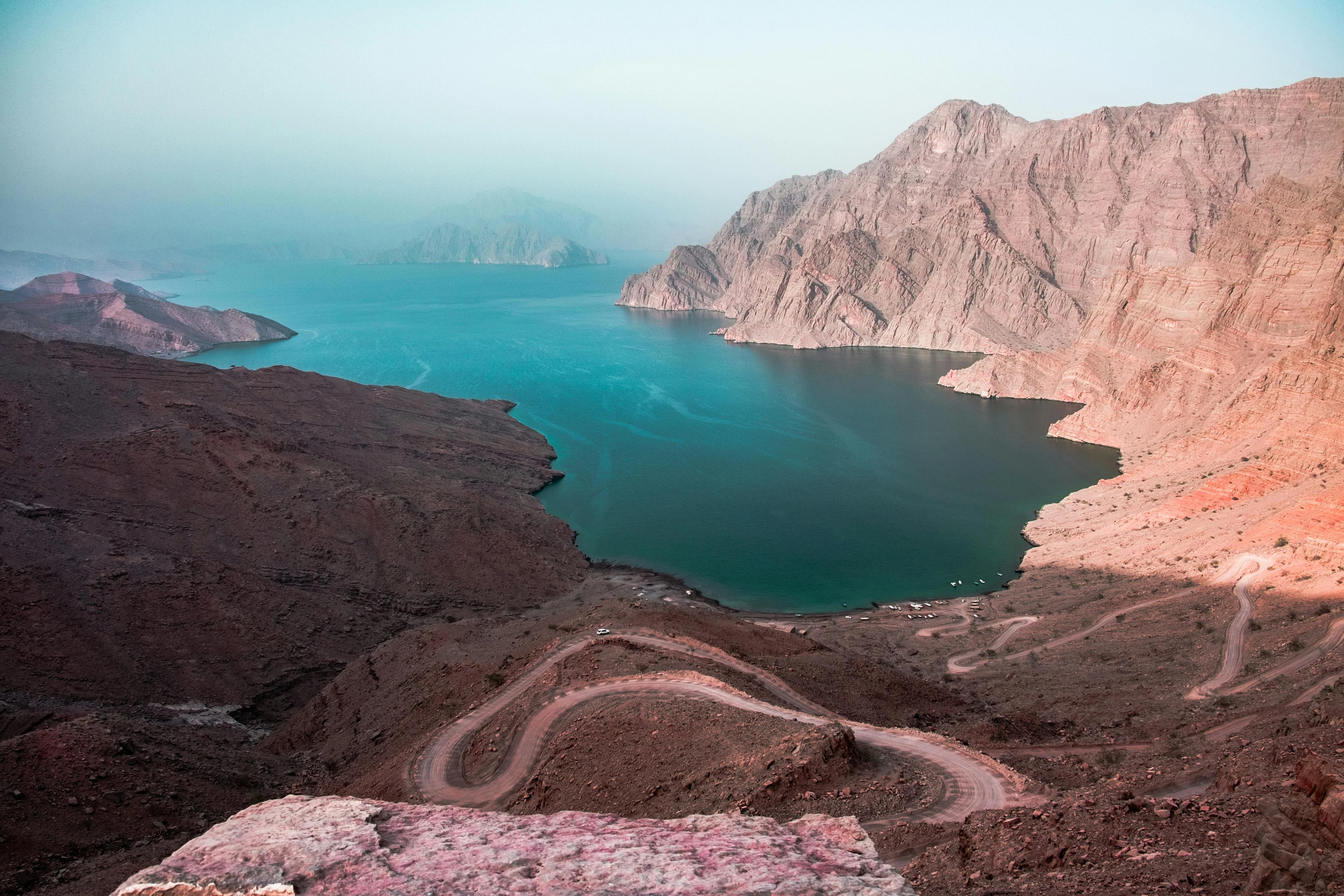 شبه جزيرة مسندم. مصدر الصورة: Pexels