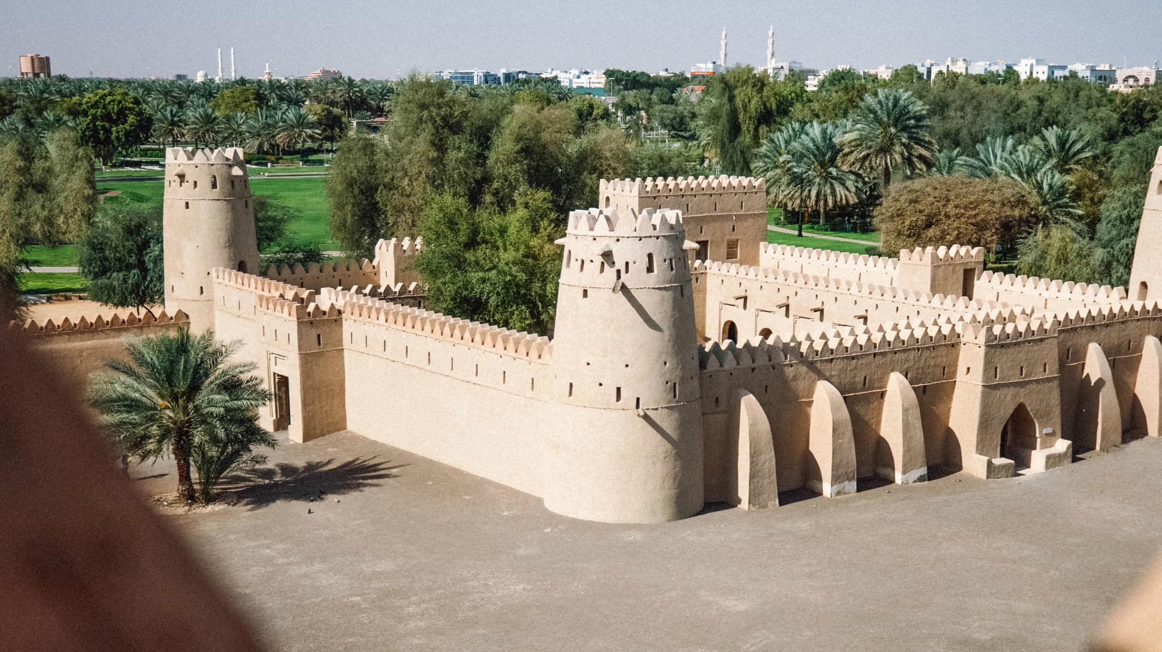 قلعة الجاهلي. مصدر الصورة: موقع Visit Abu Dhabi 