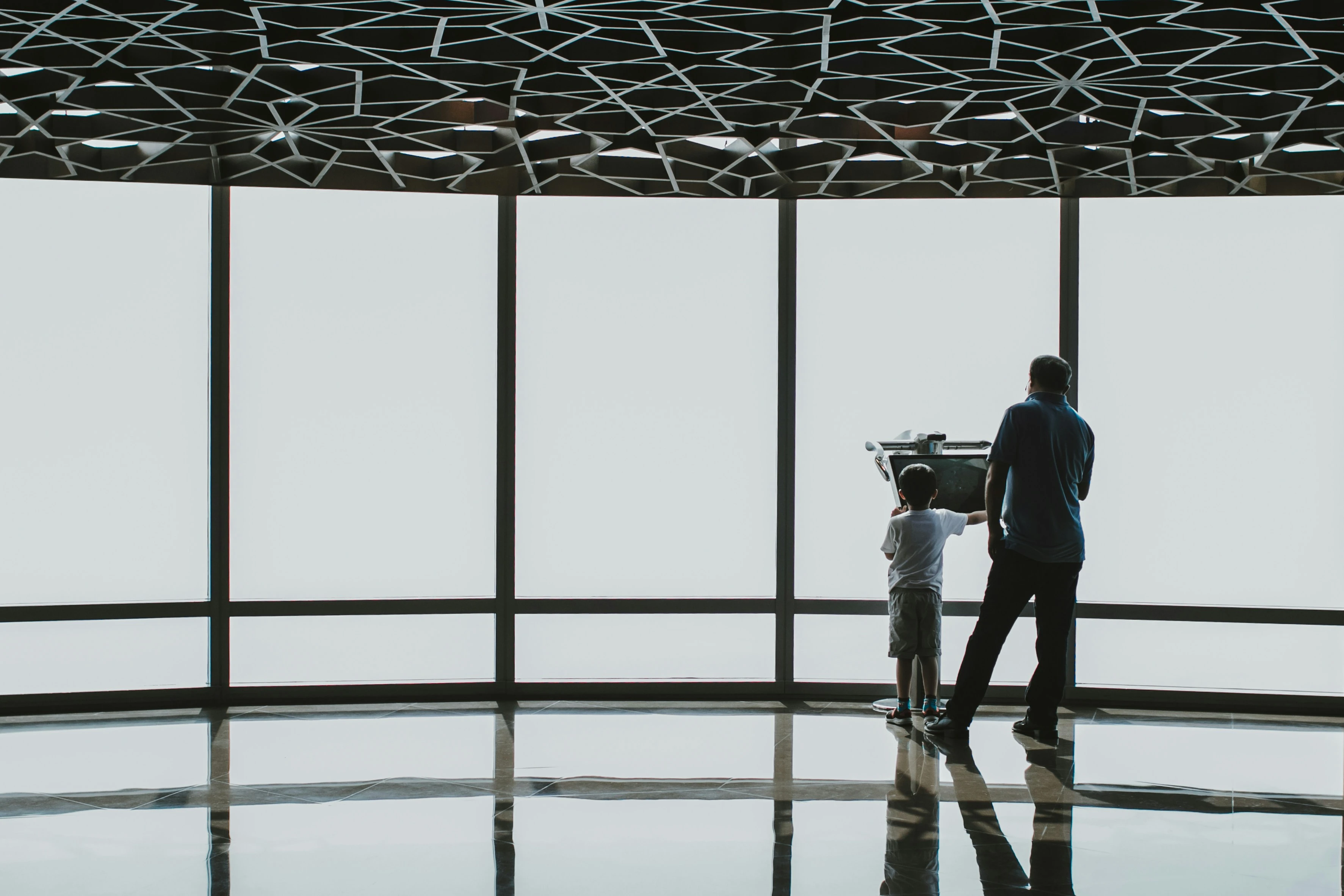 منصة مراقبة في برج خليفة. مصدر الصورة: Unsplash