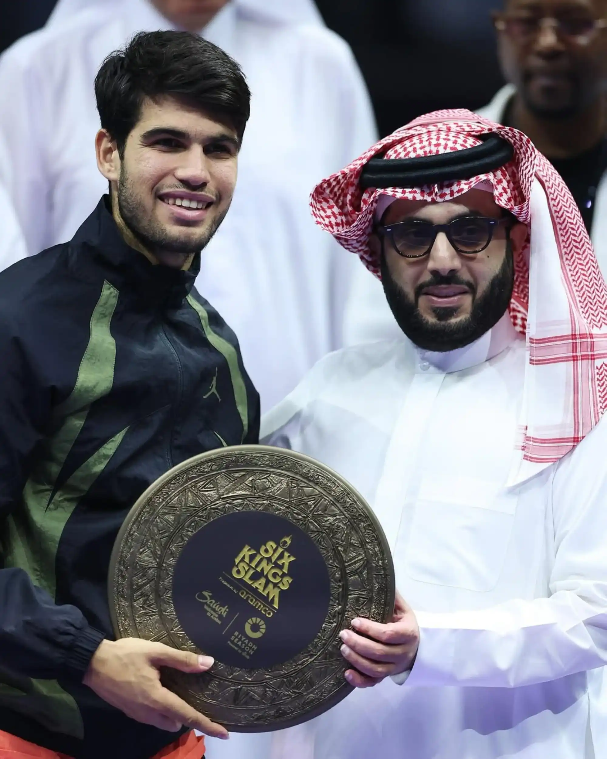 ألكاراز وآل الشيخ، 6 كينغز سلام، موسم الرياض  