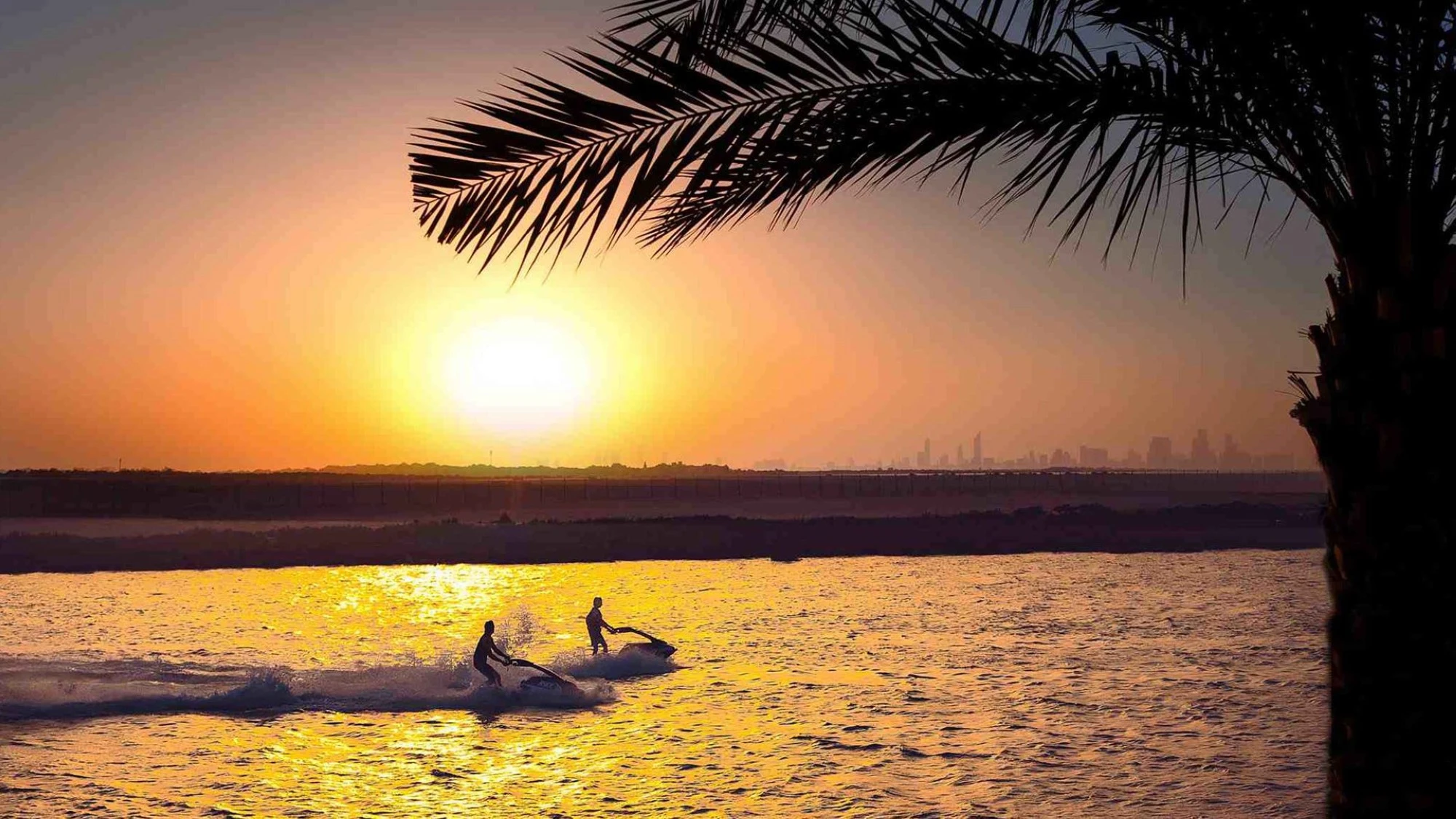 شاطئ ياس. مصدر الصورة: موقع Visit Abu Dhabi