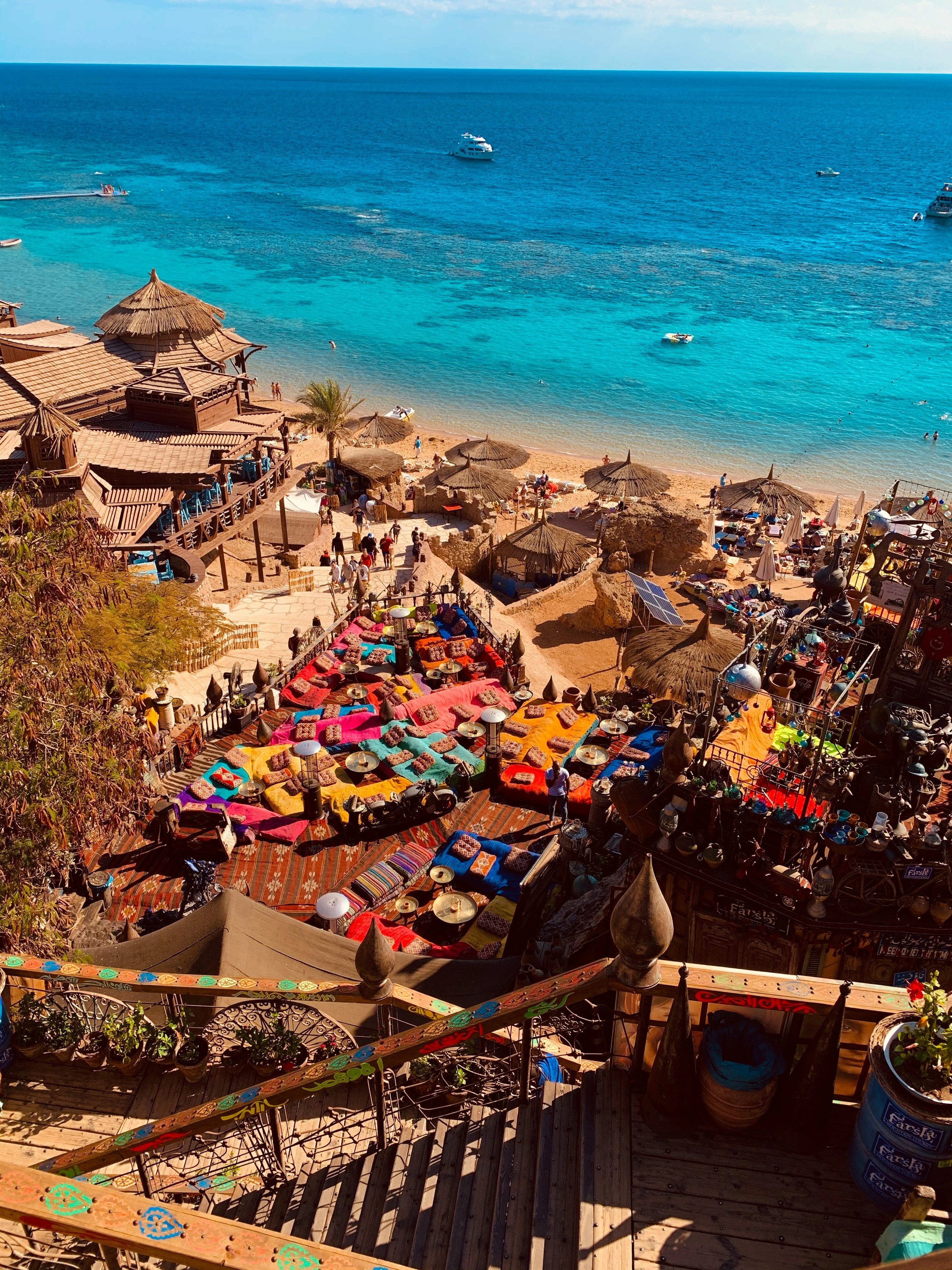 شرم الشيخ، إحدى محطات سفينة الرحلات الفاخرة. المصدر: Unsplash