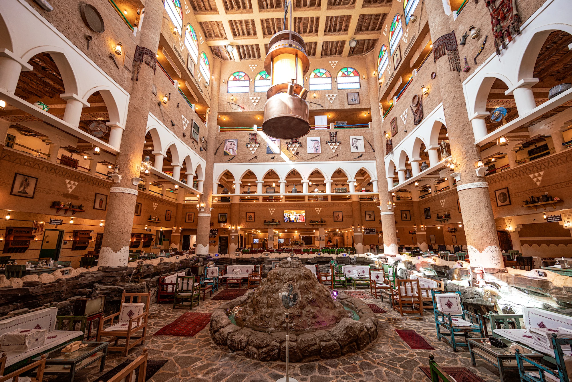 في قلب القرية الشعبية في الدمام. المصدر: موقع الهيئة السعودية للسياحة 