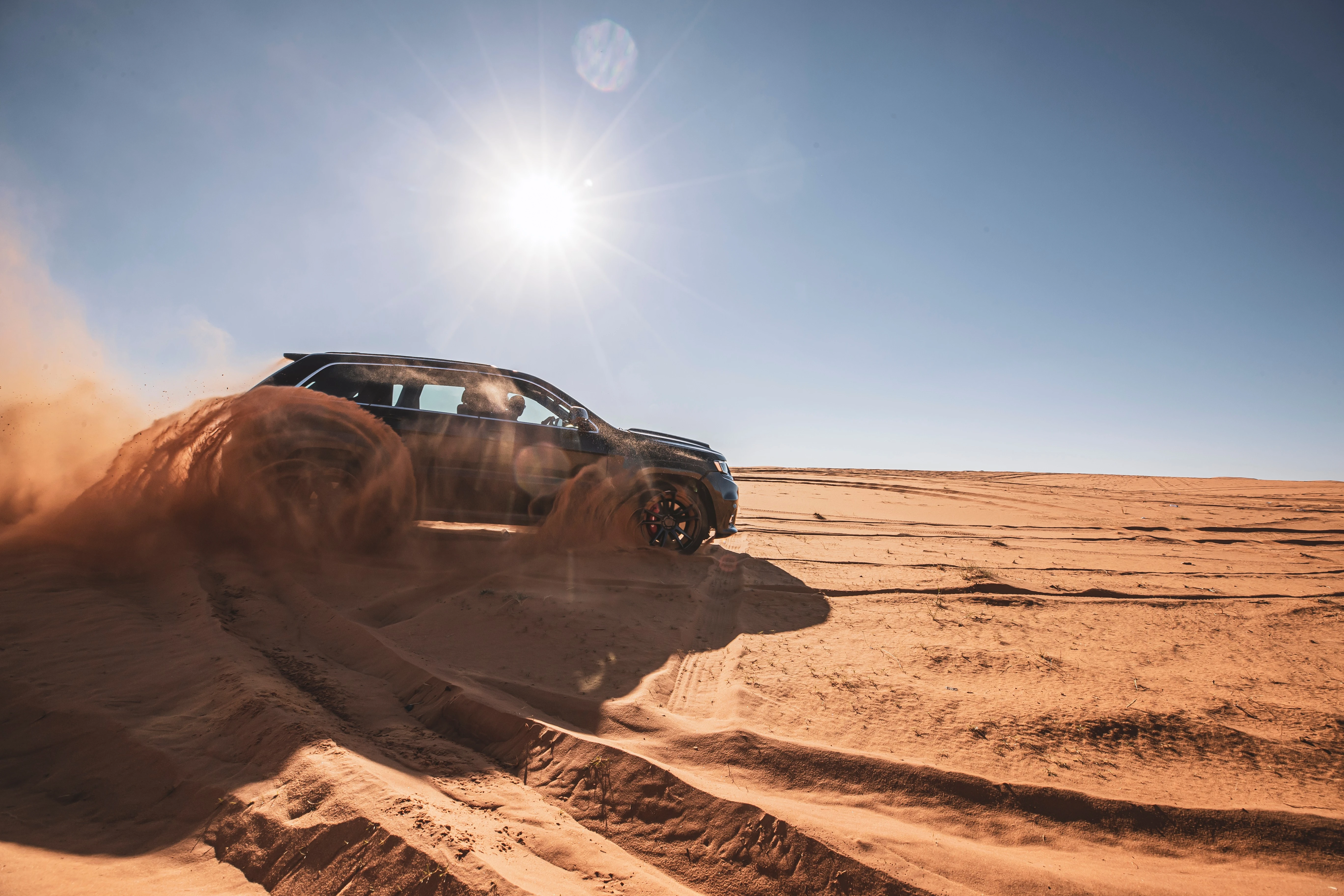 Give your legs a rest and indulge in some dune bashing. STA