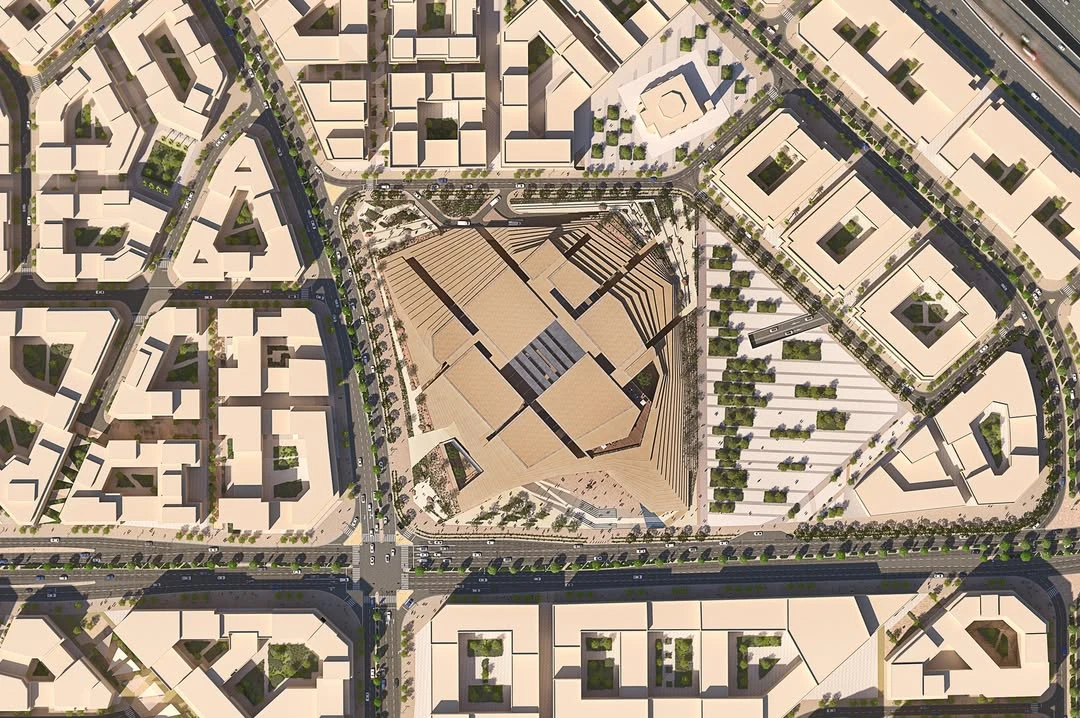 Render of SAMOCA Diriyah Riyadh Museum
