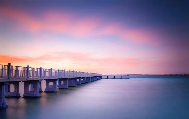 Pier stretching out into the water at Yanbu. Shutterstock